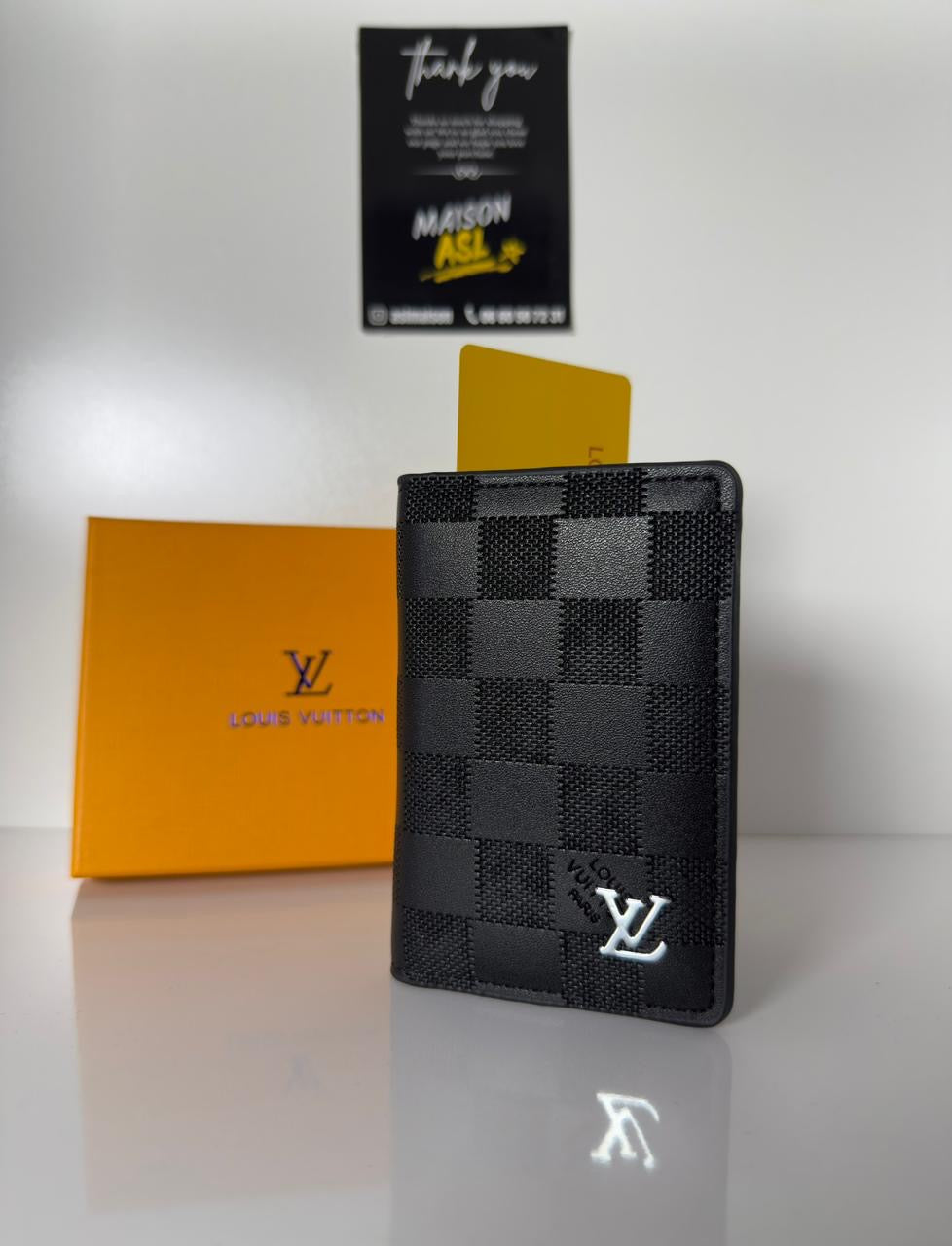 Portecarte lv damier