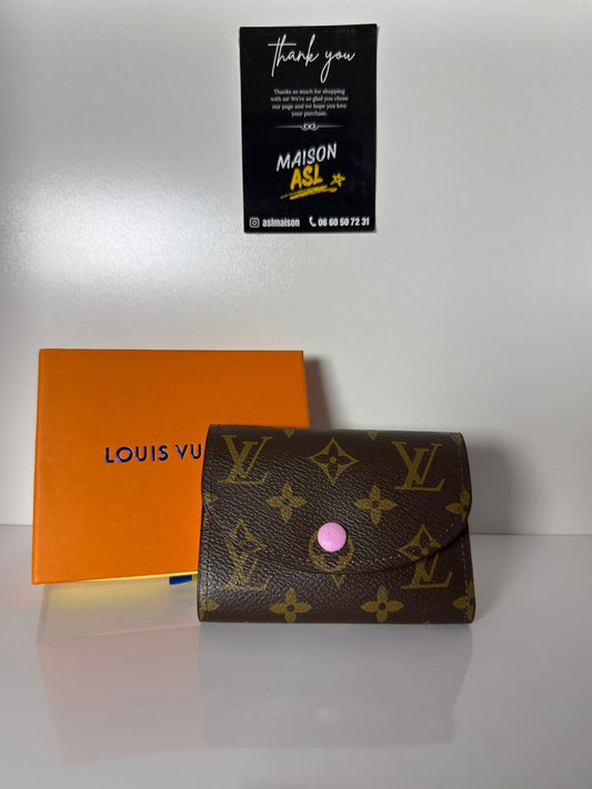 Portefeuille lv intérieur rose bb