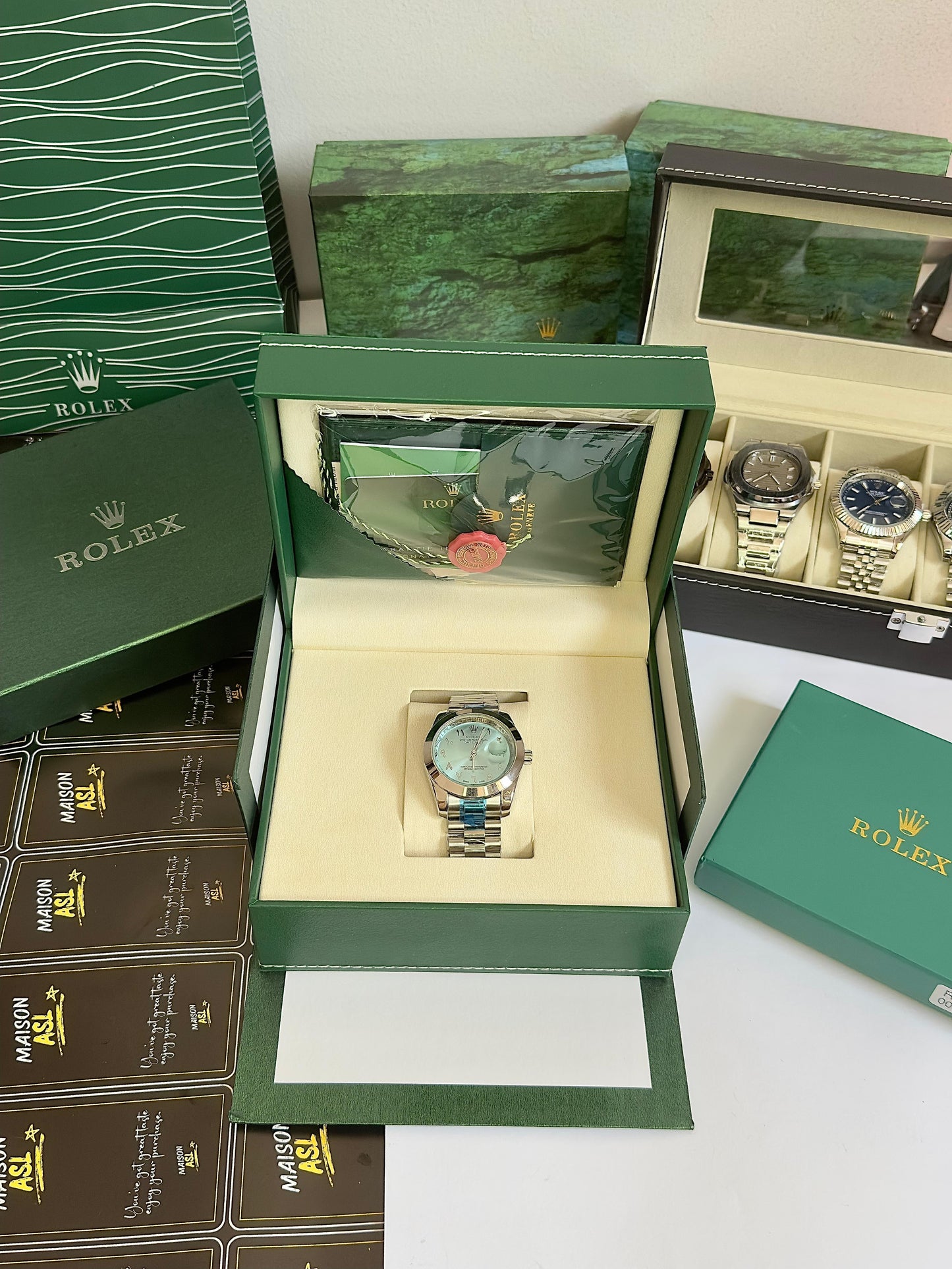Pack montre + portefeuille