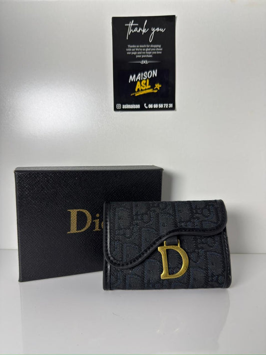 Portefeuille dior noir